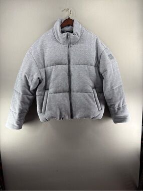 ALO Glenplaid Colosseum Stage Puffer Yoga Jacket  Medium
